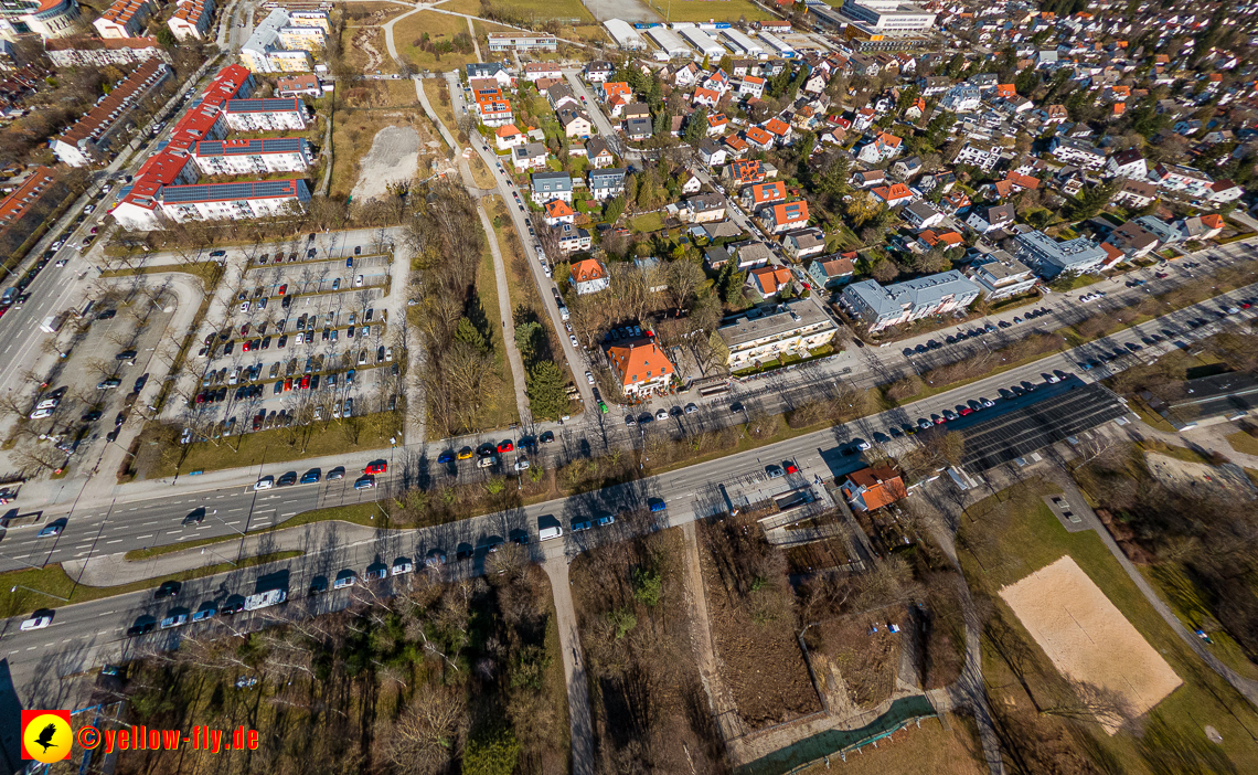 20.02.2023 - der Hachinger Bach und das Michaelibad in Neuperlach